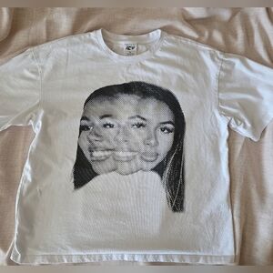 Mariah The‎ Scientist Graphic T-Shirt Streetwear Icy Black And White Baggy Sz XL